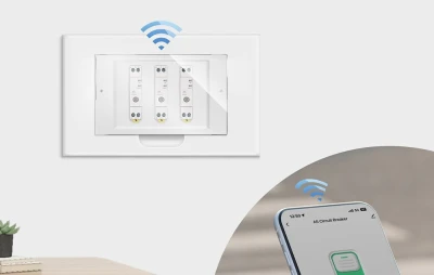 Moes WCB-A5-TW-E1 Wi-Fi chytrý jistič s měřením spotřeby energie