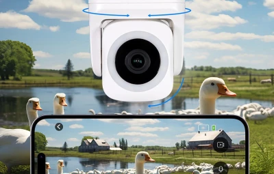 Moes WCM-B66 bílá 3MP venkovní Wi-Fi IP kamera