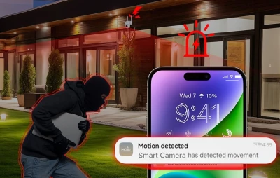 Moes WCM-B66 bílá 3MP venkovní Wi-Fi IP kamera