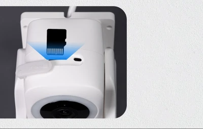 Moes WCM-B66 bílá 3MP venkovní Wi-Fi IP kamera