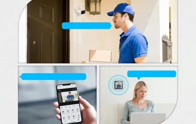 Moes WCM-JD-T1 bílá venkovní Wi-Fi IP kamera