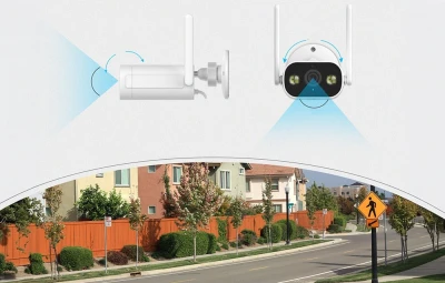 Moes WCM-JD-T1 bílá venkovní Wi-Fi IP kamera