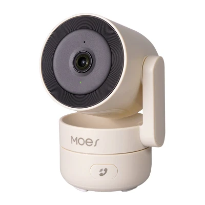 Moes WCM-P52P krémovo-černá 4MP Wi-Fi PTZ IP kamera