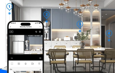 Moes WCM-P67 3MP Wi-Fi IP kamera
