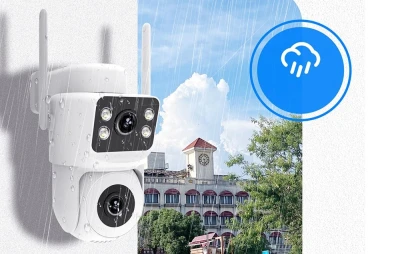 Moes WCM-Q29 8MP Wi-Fi IP kamera s dvojitým objektivem