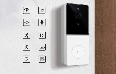 Moes WDB-TY-B20 Wi-Fi RF 433 MHz 1080p videozvonek