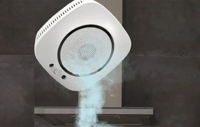 Moes WSS-S-GL bílý Wi-Fi detektor plynu