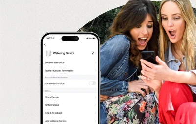 Moes WWP-BY-808 bílé zavlažovací čerpadlo s Wi-Fi