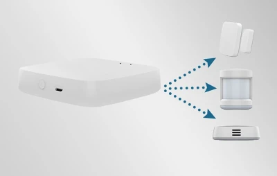 Moes ZHUB-W bílá brána ZigBee/Wi-Fi