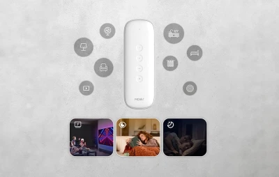 Moes ZR-SR-R01-WH bílý ZigBee IP55 spínač scén