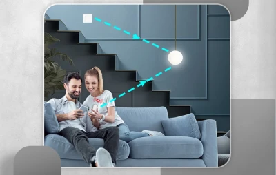 Moes ZR-SR-R01-WH bílý ZigBee IP55 spínač scén