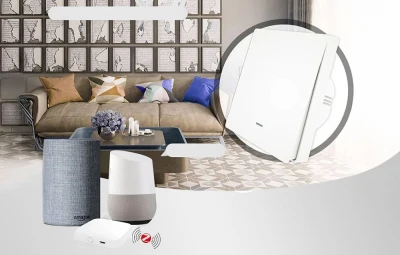 Moes ZS-B-EU1 bílý jednokanálový ZigBee světelný spínač
