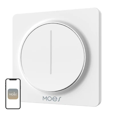 Moes ZS-SY-EUD-WH bílý ZigBee stmívač