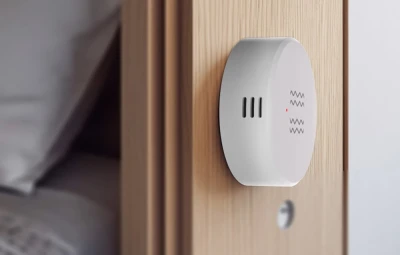 Moes ZSS-S02-VBR-C bílý ZigBee vibrační senzor