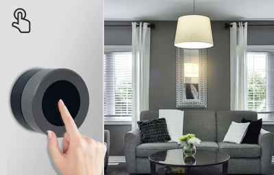 Moes ZT-SY-RD tmavě šedý ZigBee spínač scén