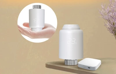 Moes ZTRV-PJ-601-MS bílá inteligentní termostatická hlavice