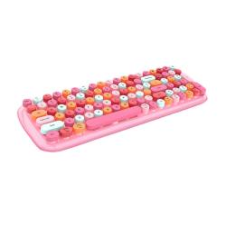 Mofii Bezdrátová klávesnice Candy BT (růžová) Mofii Bezdrátová klávesnice Candy BT (růžová)