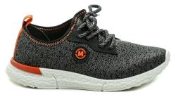 Molekinho 2831-100 šedo oranžové dětské tenisky