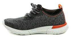 Molekinho 2831-100 šedo oranžové dětské tenisky