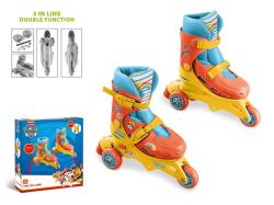 Mondo PAW PATROL TRI-INLINE SKATES EU 29-32 dětské kolečkové brusle