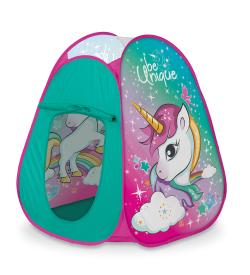 Mondo Dětský stan Pop up Jednorožec 85x85x95 cm Mondo Dětský stan Pop up Jednorožec 85x85x95 cm