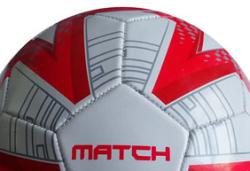 Mondo Míč kopací MATCH vel. 5 červený 13/952K