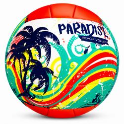 Kubisport K7K-CRV Loptu Beach volley PARADISE červený Kubisport K7K-CRV Loptu Beach volley PARADISE červený