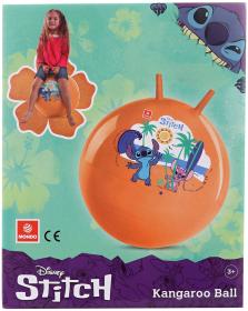 MONDO Míč nafukovací skákací Stitch 50cm hopsadlo oranžové