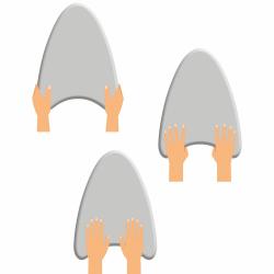 MONDO Plavecká deska 11170 FROZEN 41 x 31 cm