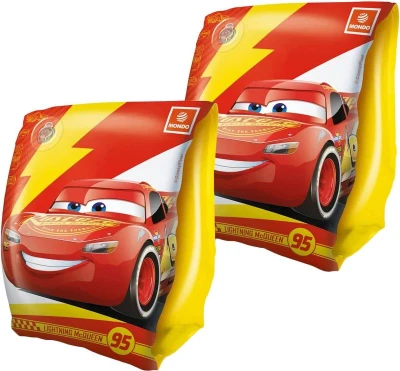MONDO Rukávky nafukovacie Cars 3 (Autá) detské plávacie krídelká do vody