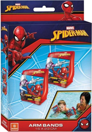 MONDO Rukávky nafukovací Spiderman dětská plavací křidélka do vody
