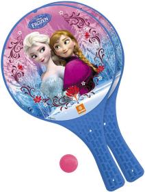 MONDO Tenis plážový Frozen (Ledové Království) set 2 rakety + soft míček
