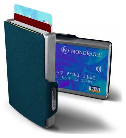 Mondraghi Saffiano Blue