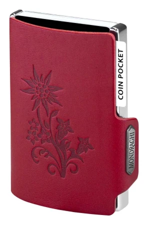 Mondraghi Silhouette Edelweiss Red dámská peněženka