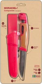 Morakniv Companion Spark Emergency (S) Hi-Vis Red/Burnt Orange