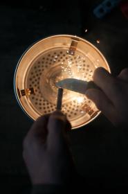 Morakniv Eldris (S) Green Neck Knife Kit box