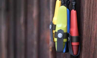 Morakniv Eldris (S) Yellow Neck Knife Kit box