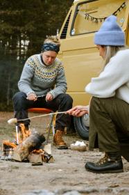 Morakniv Finn BlackBlade (S) Ash Wood Hiking Knife