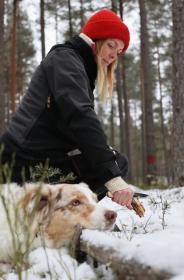 Morakniv Finn BlackBlade (S) Ash Wood Hiking Knife