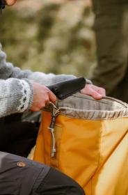 Morakniv Finn BlackBlade (S) Ash Wood Hiking Knife