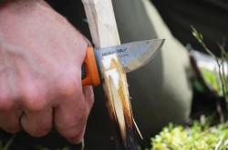 Morakniv Hunting Eldris (S) Burnt Orange/Olive Green