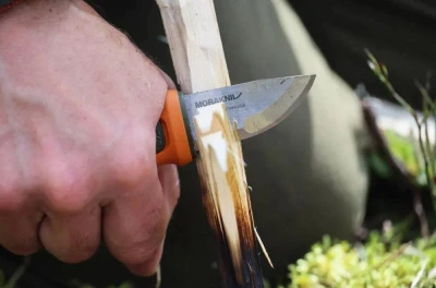 Morakniv Hunting Eldris (S) Burnt Orange/Olive Green