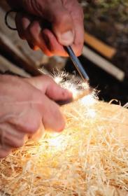 Morakniv Hunting Eldris (S) Burnt Orange/Olive Green