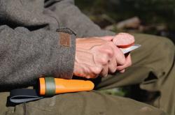 Morakniv Hunting Eldris (S) Burnt Orange/Olive Green