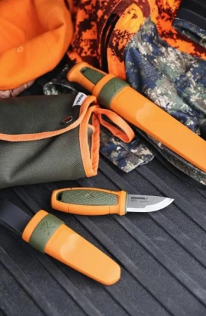 Morakniv Hunting Eldris (S) Burnt Orange/Olive Green