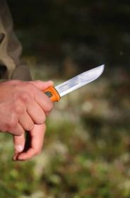 Morakniv Hunting Kansbol (S) Burnt Orange/Olive Green