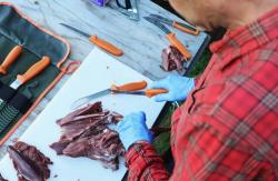 Morakniv Hunting Kansbol (S) Burnt Orange/Olive Green