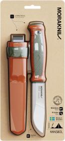 Morakniv Hunting Kansbol (S) Burnt Orange/Olive Green