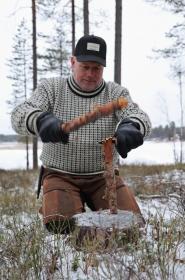Morakniv Lok BlackBlade (S) Ash Wood Wilderness Knife