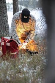 Morakniv Lok BlackBlade (S) Ash Wood Wilderness Knife